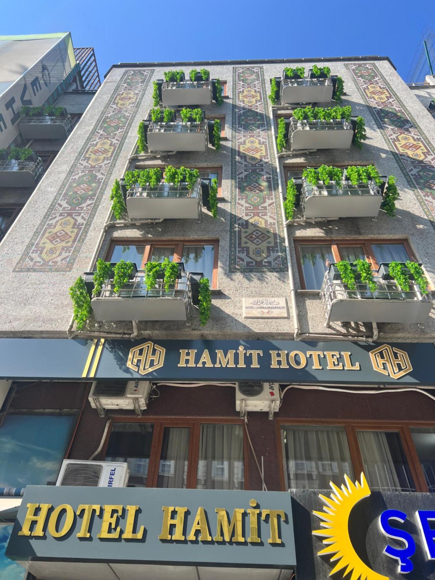 Hamit Hotel Istanbul Bagian luar foto